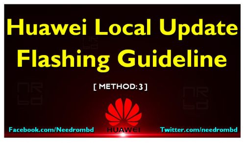 Huawei local Update