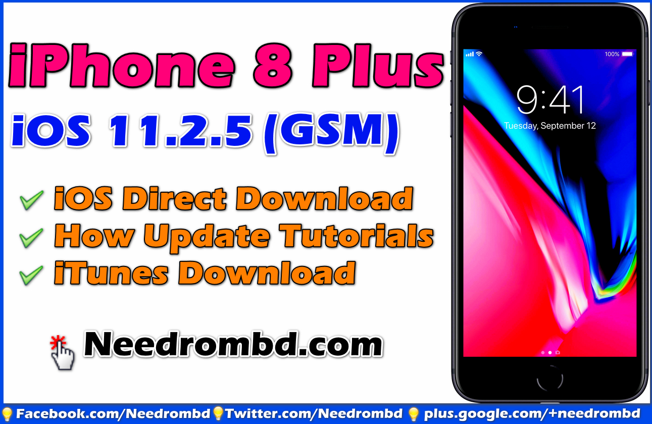 iPhone 8 Plus iOS 11.2.5 (GSM)