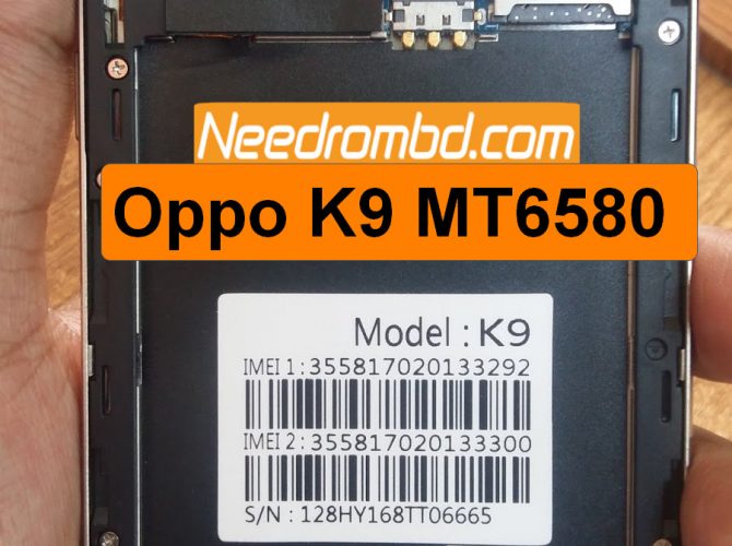 Oppo K9 MT6580 