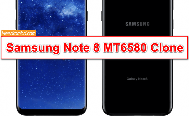 Samsung Note 8 MT6580