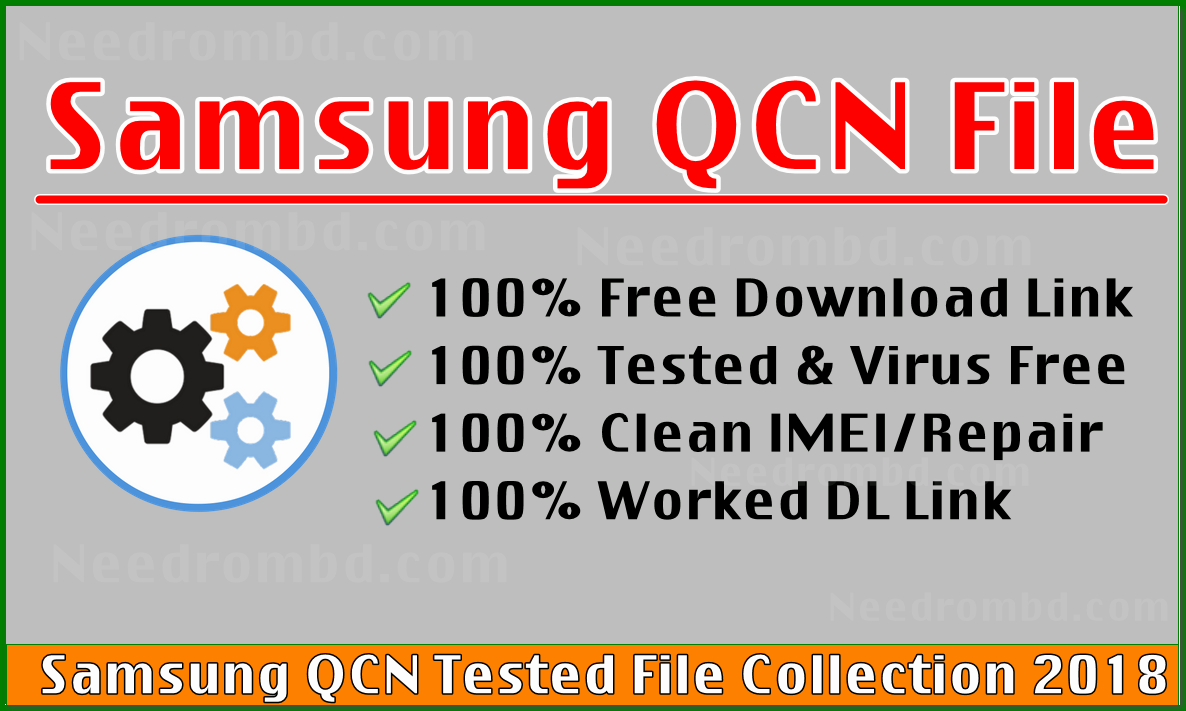 Samsung QCN File 