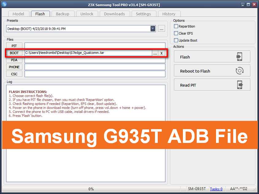 Samsung G935T ADB File