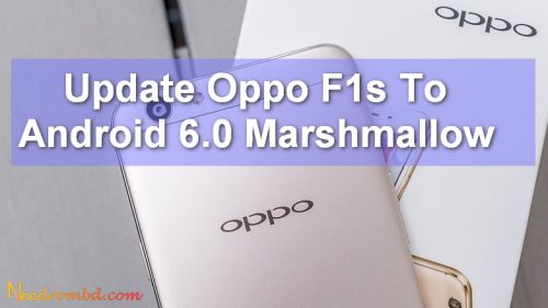 Oppo f1s Update