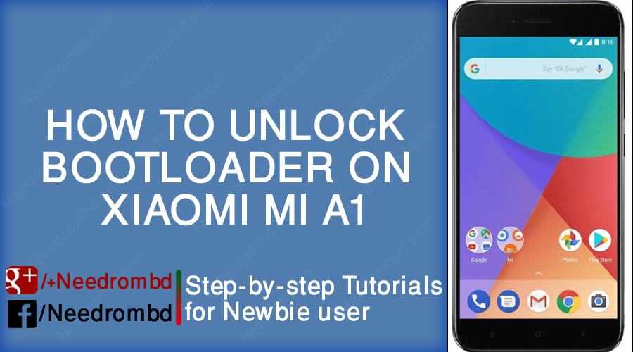 Xiaomi MI A1 Bootloader Unlock