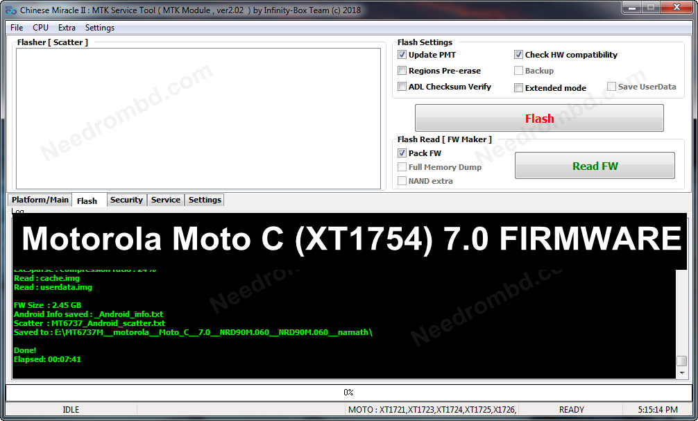 Motorola Moto C (XT1754)
