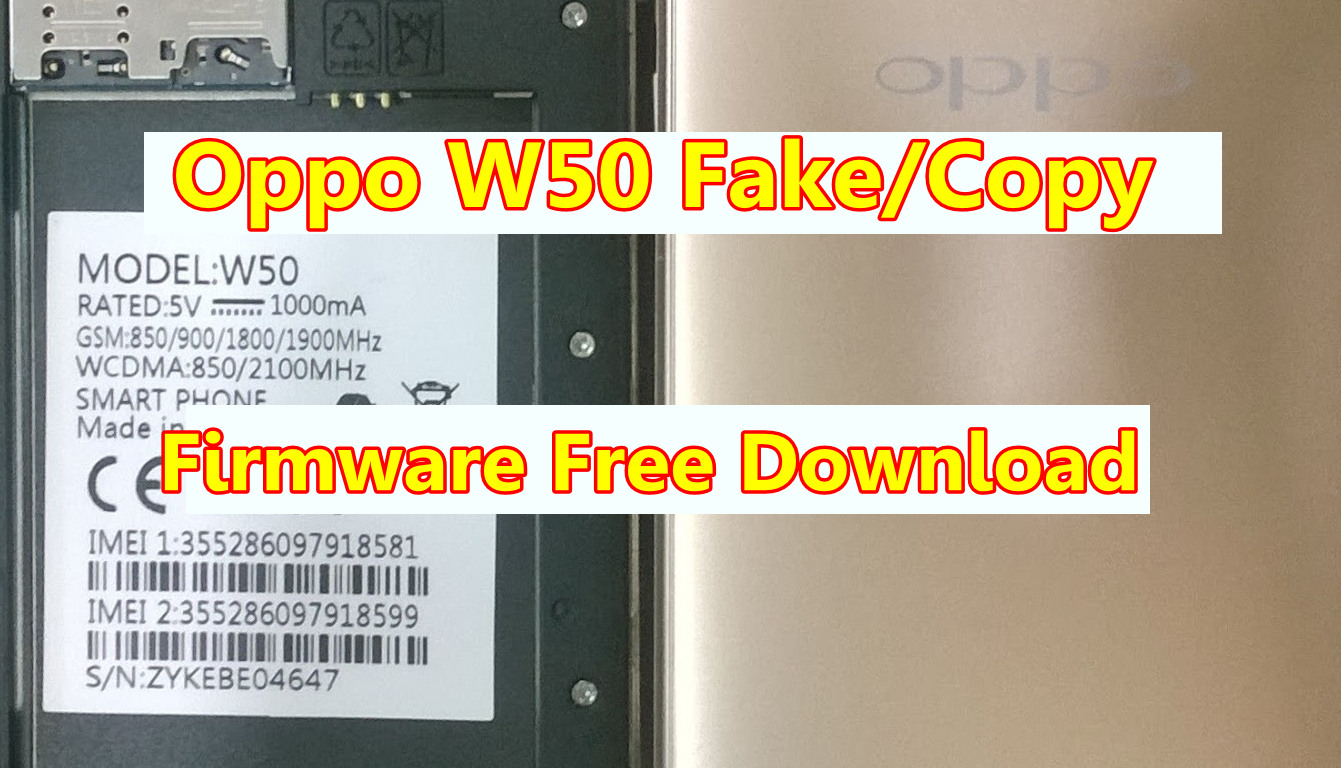Oppo W50 Clone