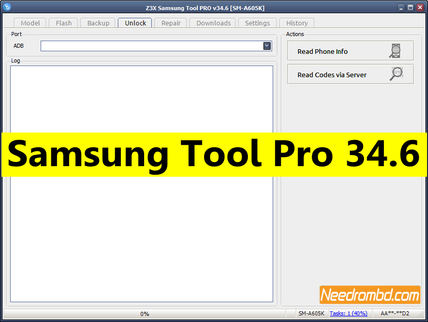 Z3X Samsung Tool Pro 34.6