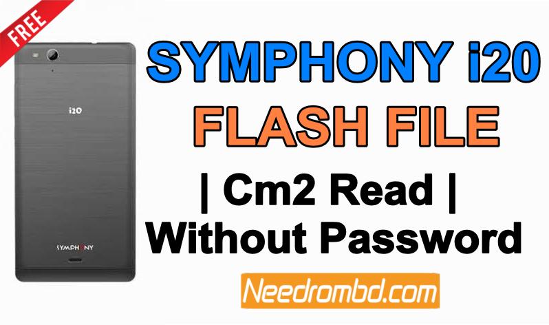 Symphony i20 Cm2 Read Flash File